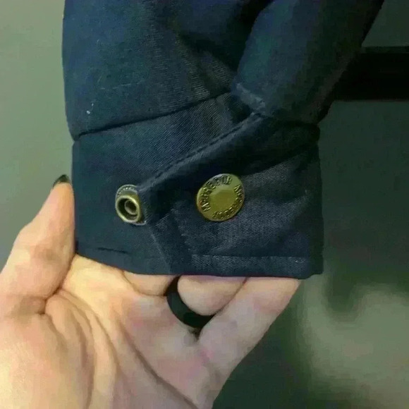 Vintage‎ Mcgregor Winter Men’s Bomber Jacket Navy Blue Size Large Excellent - Picture 6 of 15